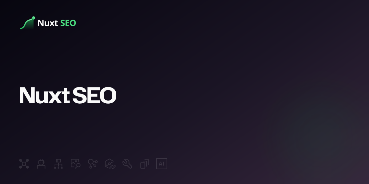 Nuxt SEO logo